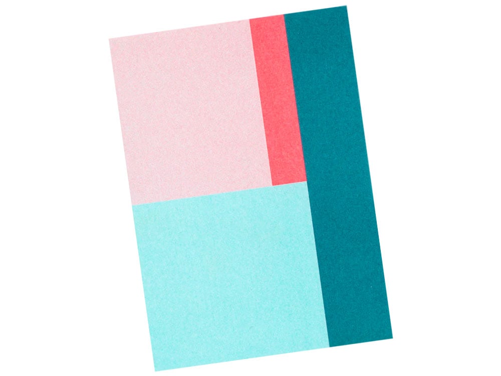 Image of POSTKARTE Colorcode Red