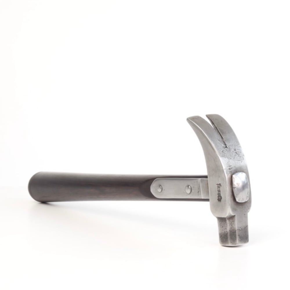  Wrought Iron Claw Hammer with side straps 12oz