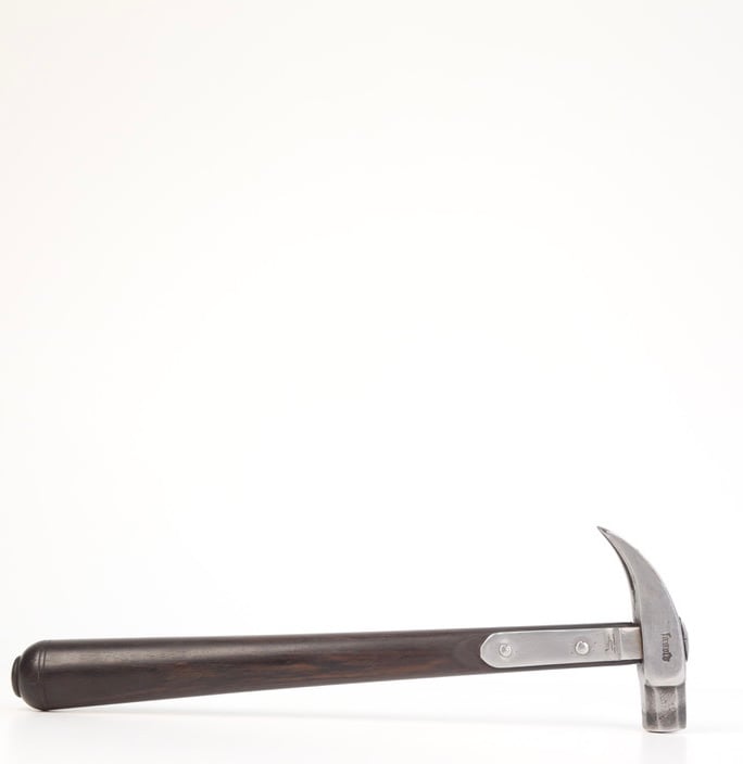  Wrought Iron Claw Hammer with side straps 12oz