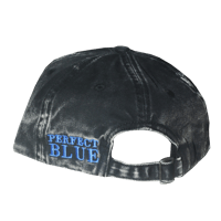 Image 2 of CHAM - PERFECT BLUE TRASHED BASEBALL CAP