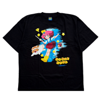 Image 2 of FAIRY PRINCESS MINKY MOMO TEE (BLACK)