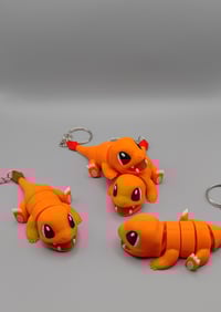 Image 2 of FLEXIBLE FIDGET CHARMENDER KEYCHAIN