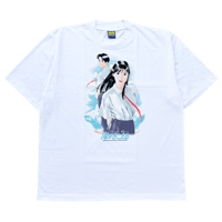 OCEAN WAVES TEE (WHITE)