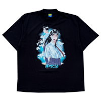 OCEAN WAVES TEE (BLACK)