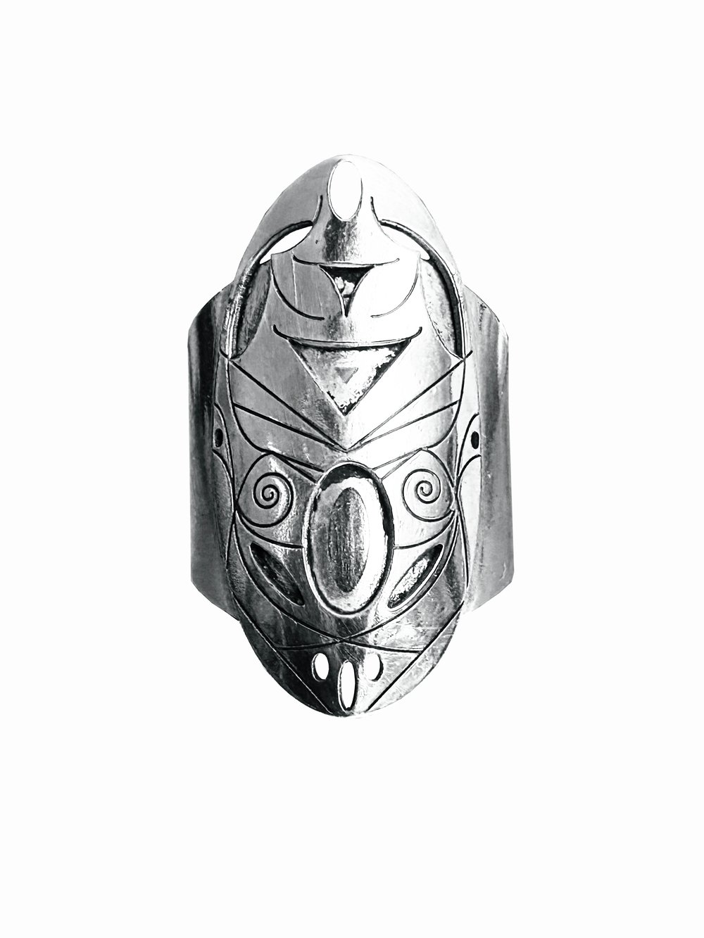 Image of Bague XL Argent Bird