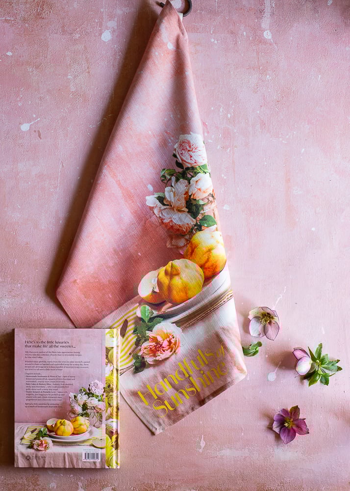 Image of Handfuls of Sunshine &mdash; Quince Tea Towel