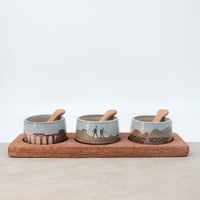 Image 1 of Hikers Condiment Server Set
