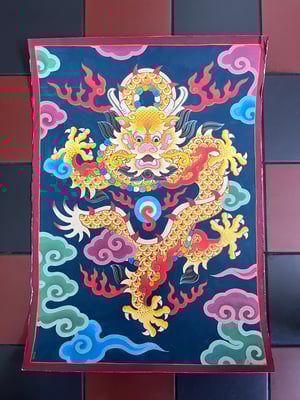 Image of golden dragon original 