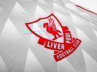 Image 4 of Liverpool FC Third Kit 1991–92 – Vintage Retro Classic (Candy – Silver Edition)