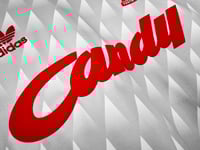 Image 5 of Liverpool FC Third Kit 1991–92 – Vintage Retro Classic (Candy – Silver Edition)