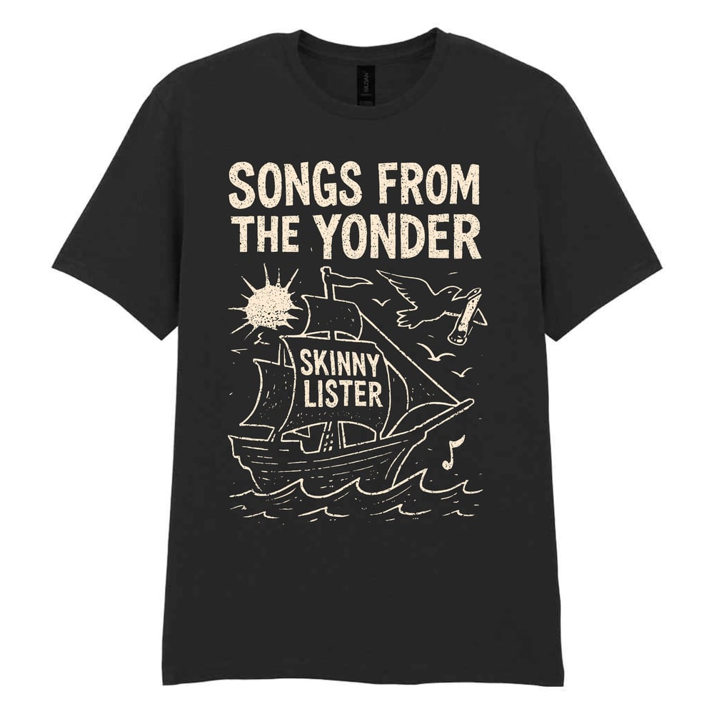 Image of SONGS FROM THE YONDER BLACK ALBUM TEE - LIMITED EDITION