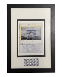 Image 1 of Christo & Jeanne-Claude Arco do Triunfo, "L'Arc de Triomphe, Wrapped", Paris, 2021.