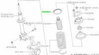 Image 3 of New Nissan front spring seat for Pao, Figaro, Be-1 and K10 Micra/March.