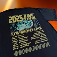 Image 1 of 2025 UK Tour Tee - Black