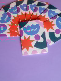 Carte de Voeux "Bravo" - Shapes