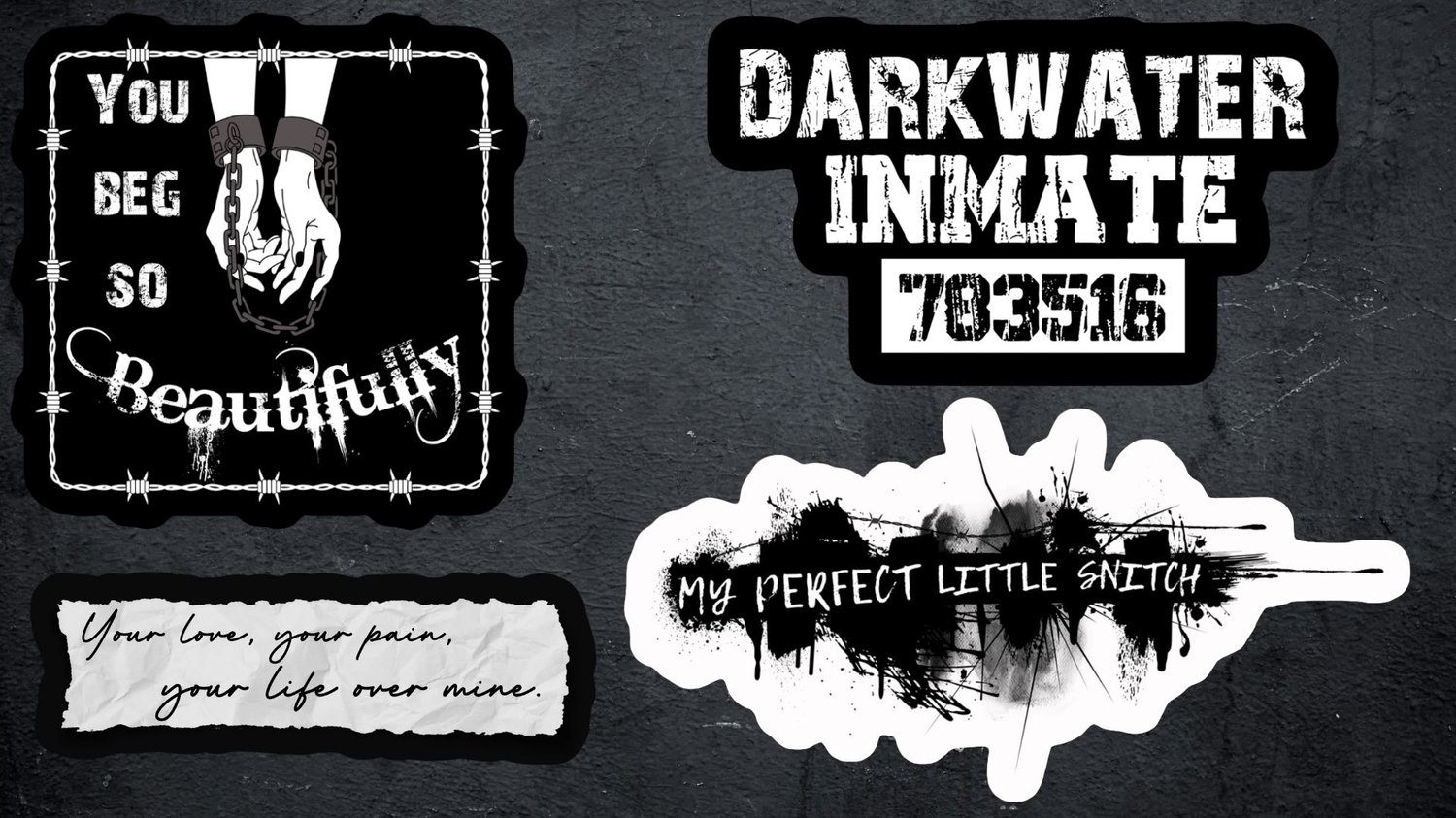 Image of Officially licensed Alair Novak  Babalon single vinyl sticker 