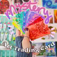 Image 1 of FLOWER Mystery Art Trading Card
