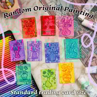 Image 2 of FLOWER Mystery Art Trading Card