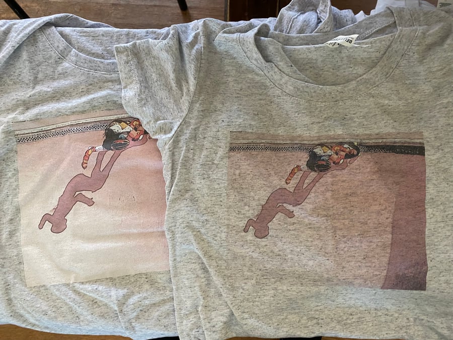 Image of Judi Oyama Winchester Carve Athletic Gray Unisex Shirt