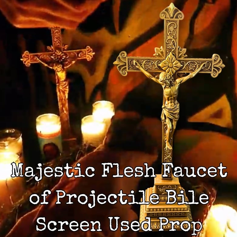 Image of Regan Fox Screen Used Prop - Crucifix - EGN 4 -Majestic Flesh Faucet of Projectile Bile 