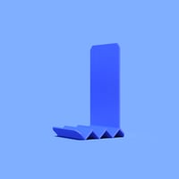 Image 2 of 📱 Raw 3D Printed Phone Holder – Minimal Space, Maximum Style! 🧩