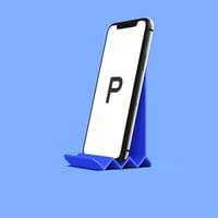 Image 3 of 📱 Raw 3D Printed Phone Holder – Minimal Space, Maximum Style! 🧩
