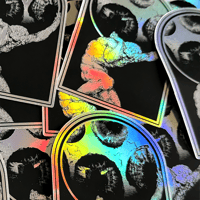 Image 1 of Dark Fantasy Holographic Stickers