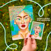 Image 2 of Medusa Journal Print