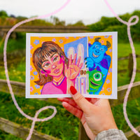 Image 1 of Monsters! Print from Create This Book Worldwide Collab