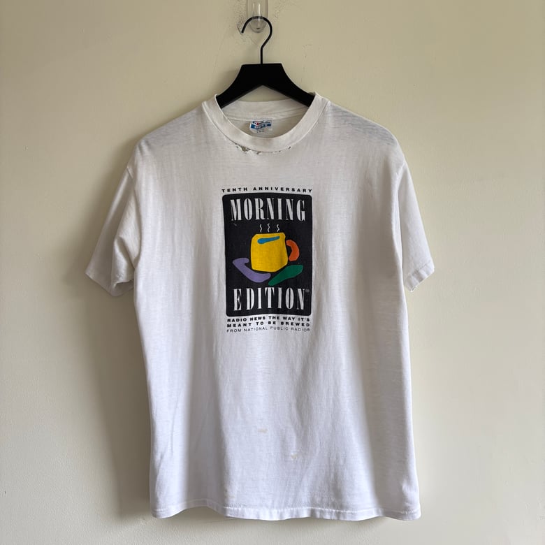 Image of WNYC Morning Edition 10th Anniversary T-Shirt