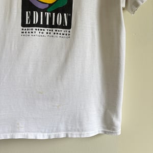 Image of WNYC Morning Edition 10th Anniversary T-Shirt