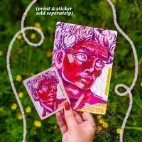 Image 2 of Michelangelo's David Journal Sticker