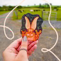 Image 1 of Burrow Peachtober Sticker