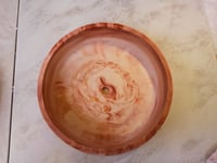 Image 3 of Round Pot teracotta marble Porcelain(με τρύπα)