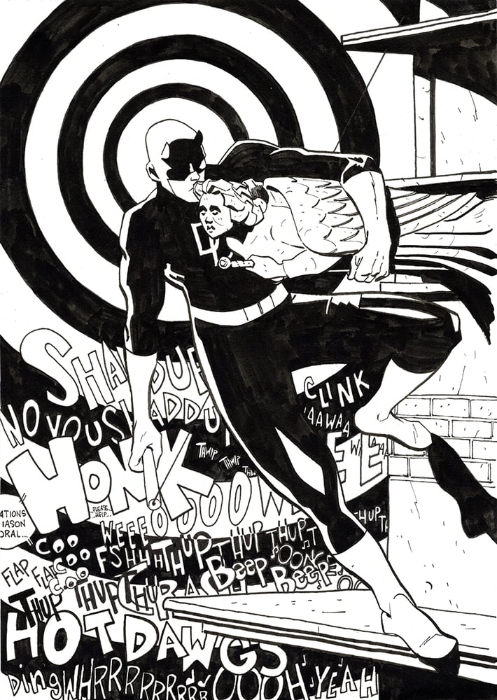 Image of Daredevil sketch