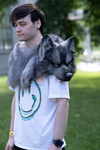 Image 9 of Wolf Masks, Wolf heads, Wolf capes in a realistic style
