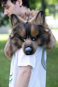 Image 1 of Wolf Masks, Wolf heads, Wolf capes in a realistic style