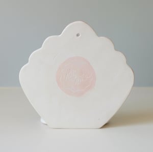Image of Silver Lustreware Wall Sconce - Swan