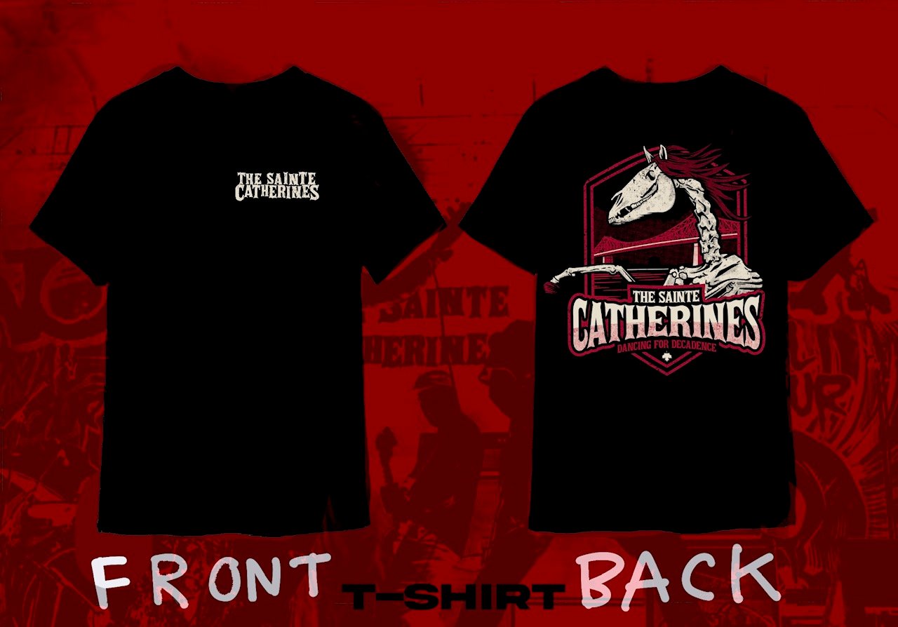 Image of The Sainte Catherines " Dancing for Decadence II " T-shirt