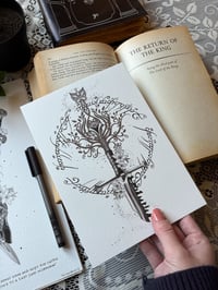 Image 1 of Sword of Narsil Fine Art Print