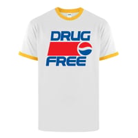 Image 3 of DRUG FREE - Pepsi Rip Ringer Tee