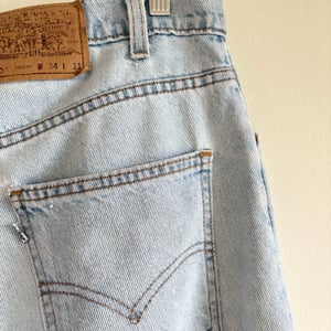 Image of Levi's 560 Loose Fit Made in USA Short (Light Wash 34)