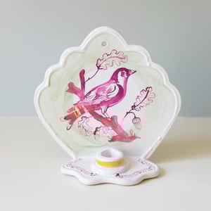 Image of Pink Lustreware Wall Sconce - Goldfinch & Oak