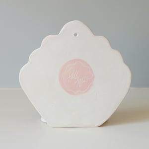 Image of Pink & Copper Lustreware Wall Sconce - Goldfinch 