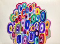 Image 1 of TEN new unique works on paper 2025 9x12 Nina Bovasso