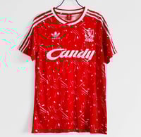Image 1 of Liverpool Football Club Vintage home jersey 89/91 Candy Shirt