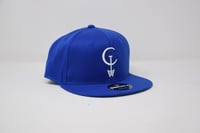 Image 1 of Brujos 𝔇𝔈ℭ𝔎𝔜 Original Hat: Blue