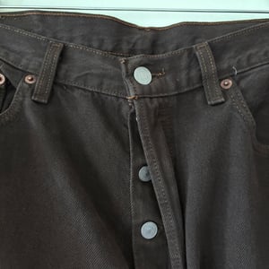 Image of Levi's 501 Made in USA (Overdye Brown 33x31)