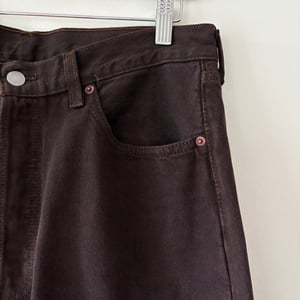 Image of Levi's 501 Made in USA (Overdye Brown 33x31)