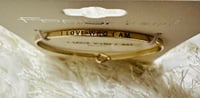 Image 2 of Self-Love Inspirational Bangle Bracelet